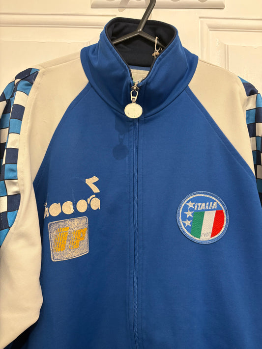 Diadora Italy Player Issue 1990/1992 Track Jacket (L)