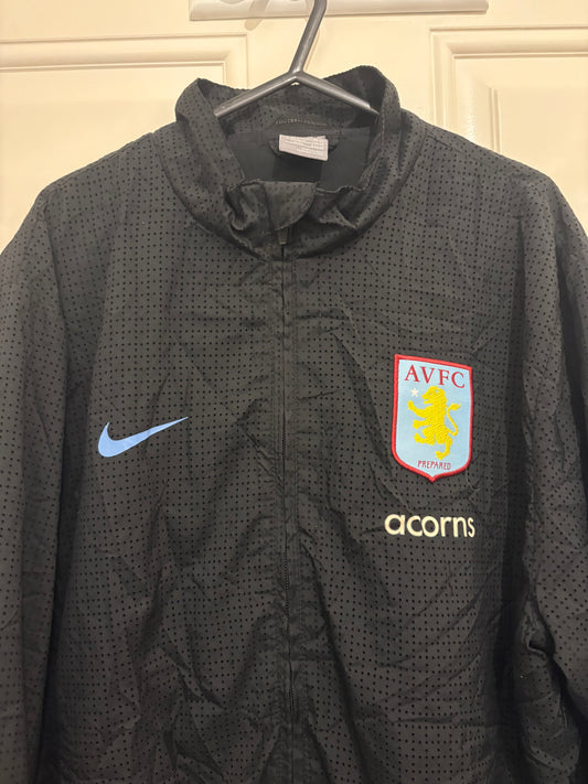 Nike Aston Villa 2009/2010 T90 Track Jacket (XL)