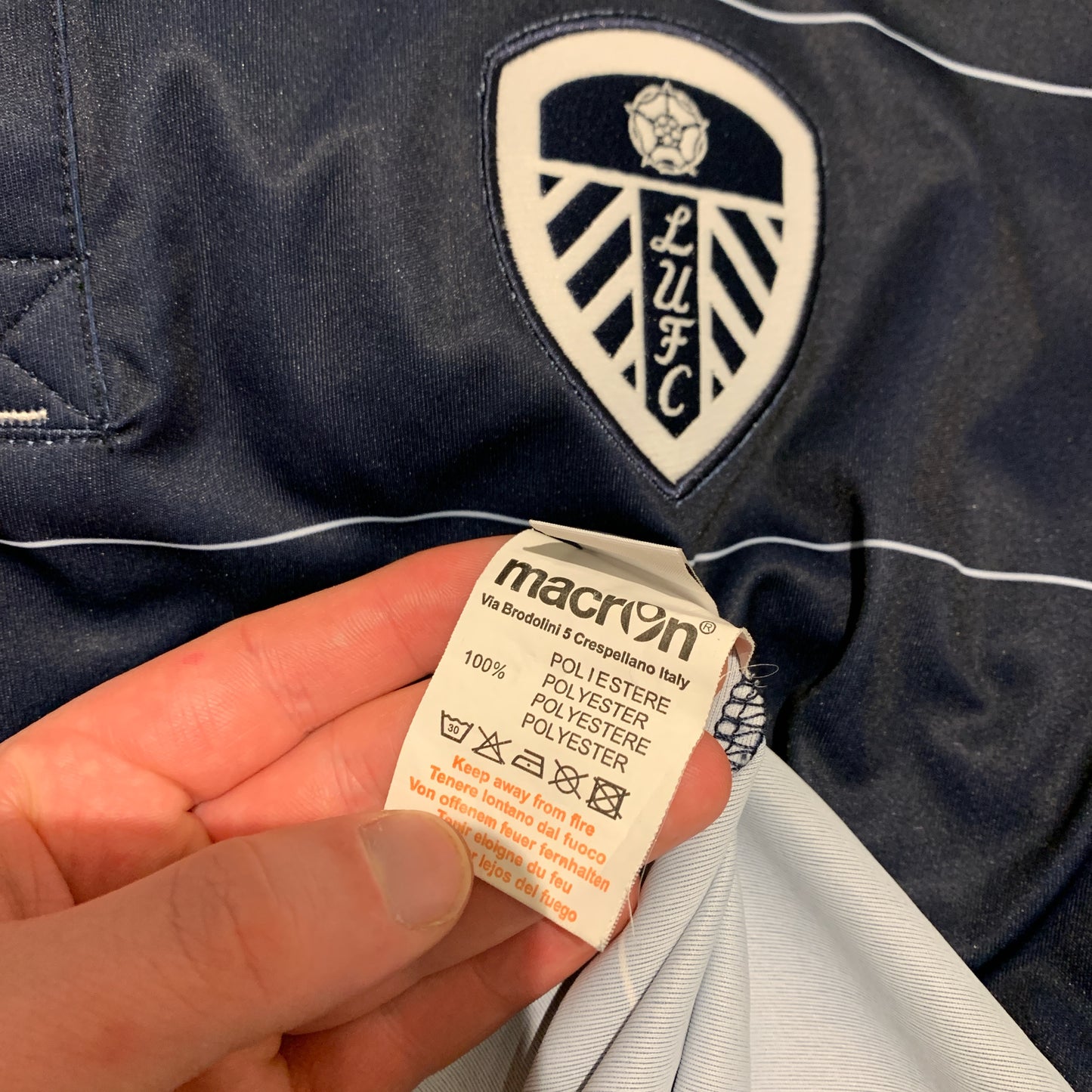 Macron Leeds United 2014/2015 Away Shirt (M)