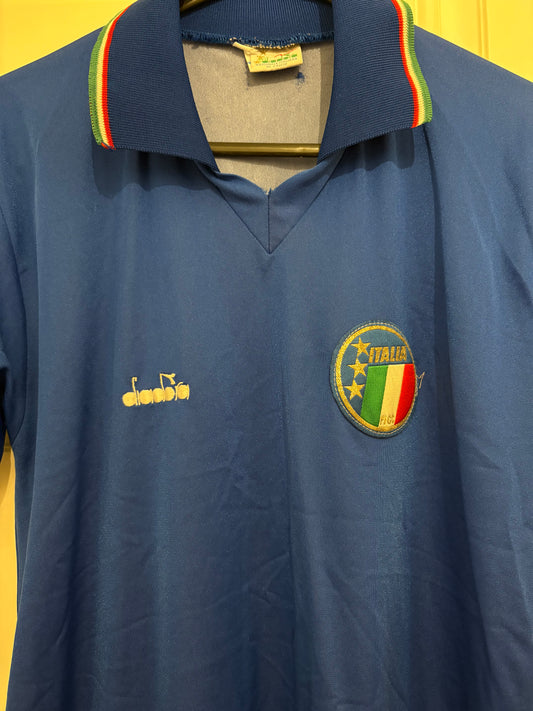 Diadora Italy 1986/1990 Home Shirt (S)
