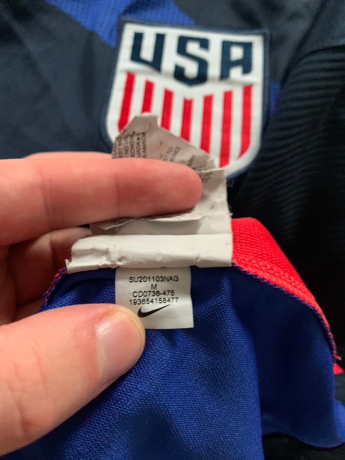 Nike USA 2020/2021 Away Shirt (M)