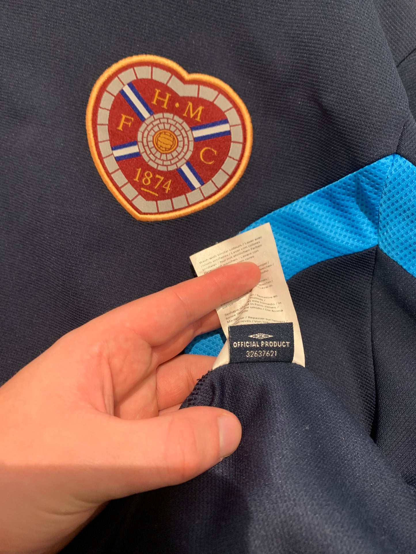 Umbro Heart Of Midlothian Hearts 2011/2012 Sweatshirt (L)