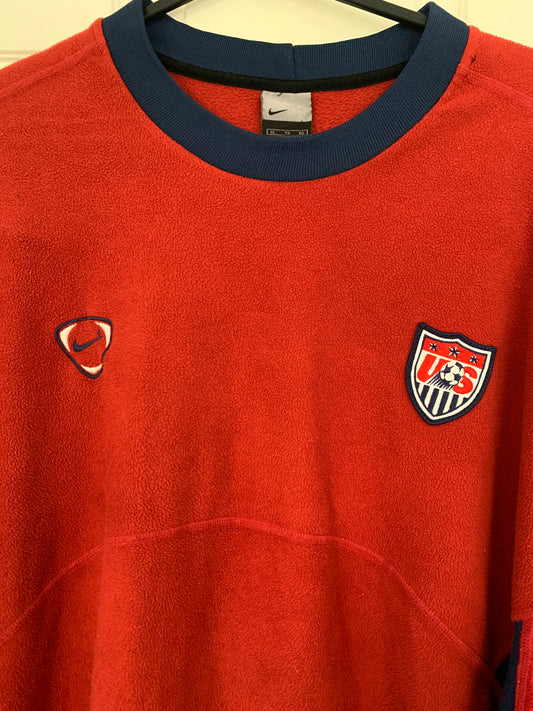 Nike USA 1998/2000 Fleece Sweatshirt Jumper (XL)