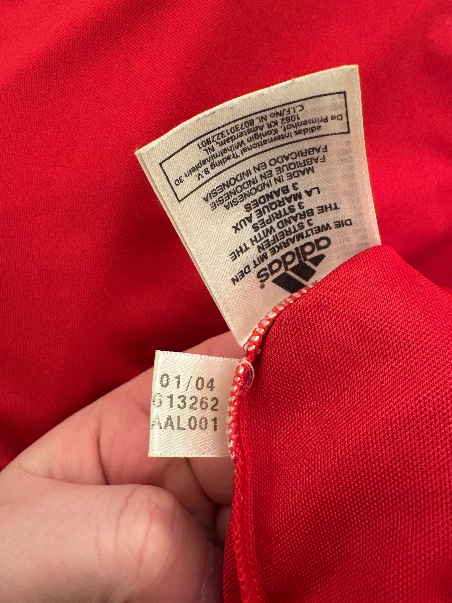 Adidas Spain 2003/2004 Training Shirt (S)