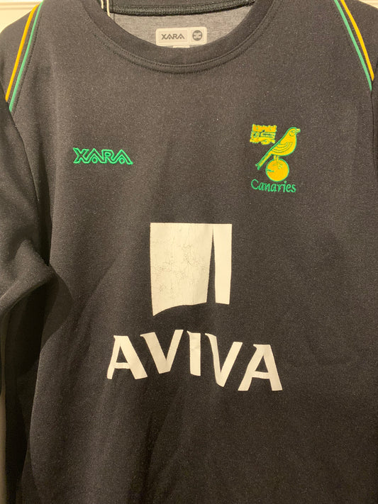 Xara Norwich City 2008/2010 Training Sweatshirt (S)