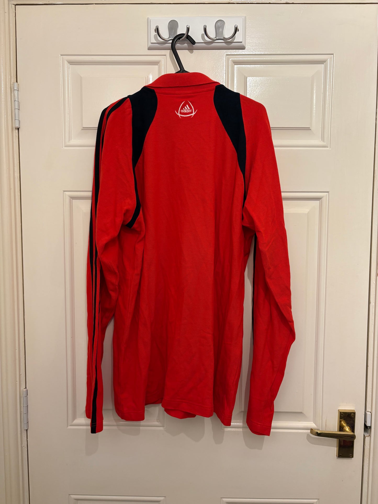 Adidas AC Milan 2004/2005 Longsleeve Polo T Shirt (M)