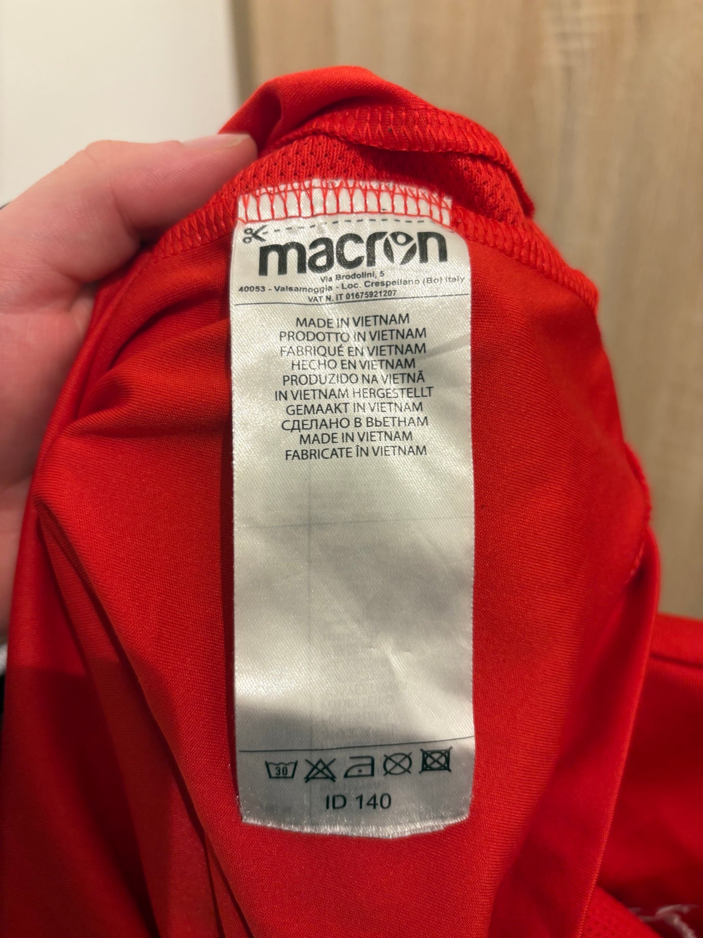 Macron Nottingham Forest 2018/2019 Home Shirt (M)
