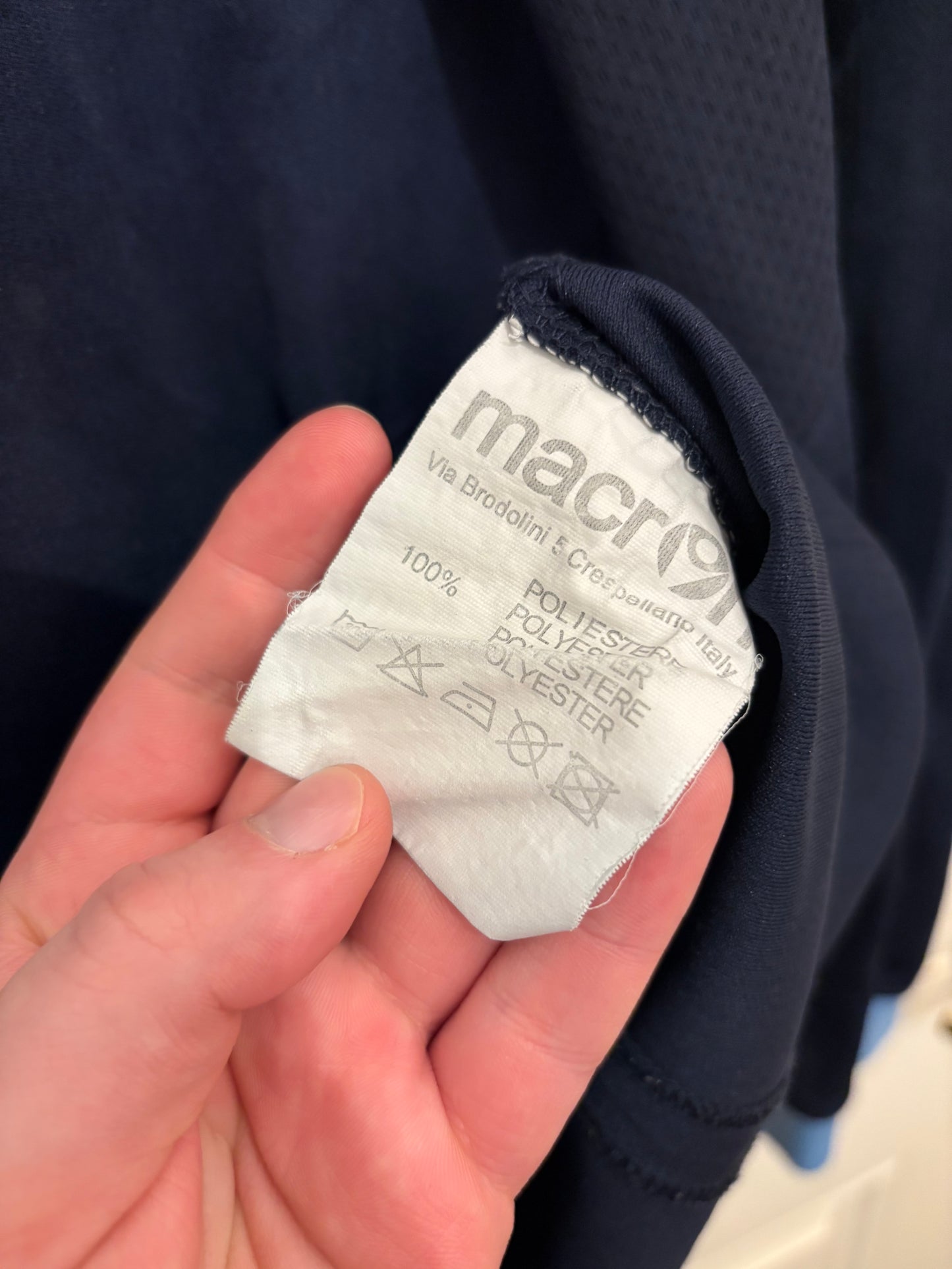 Macron Napoli 2010/2011 Longsleeve Third Shirt Cavani 7 (L)