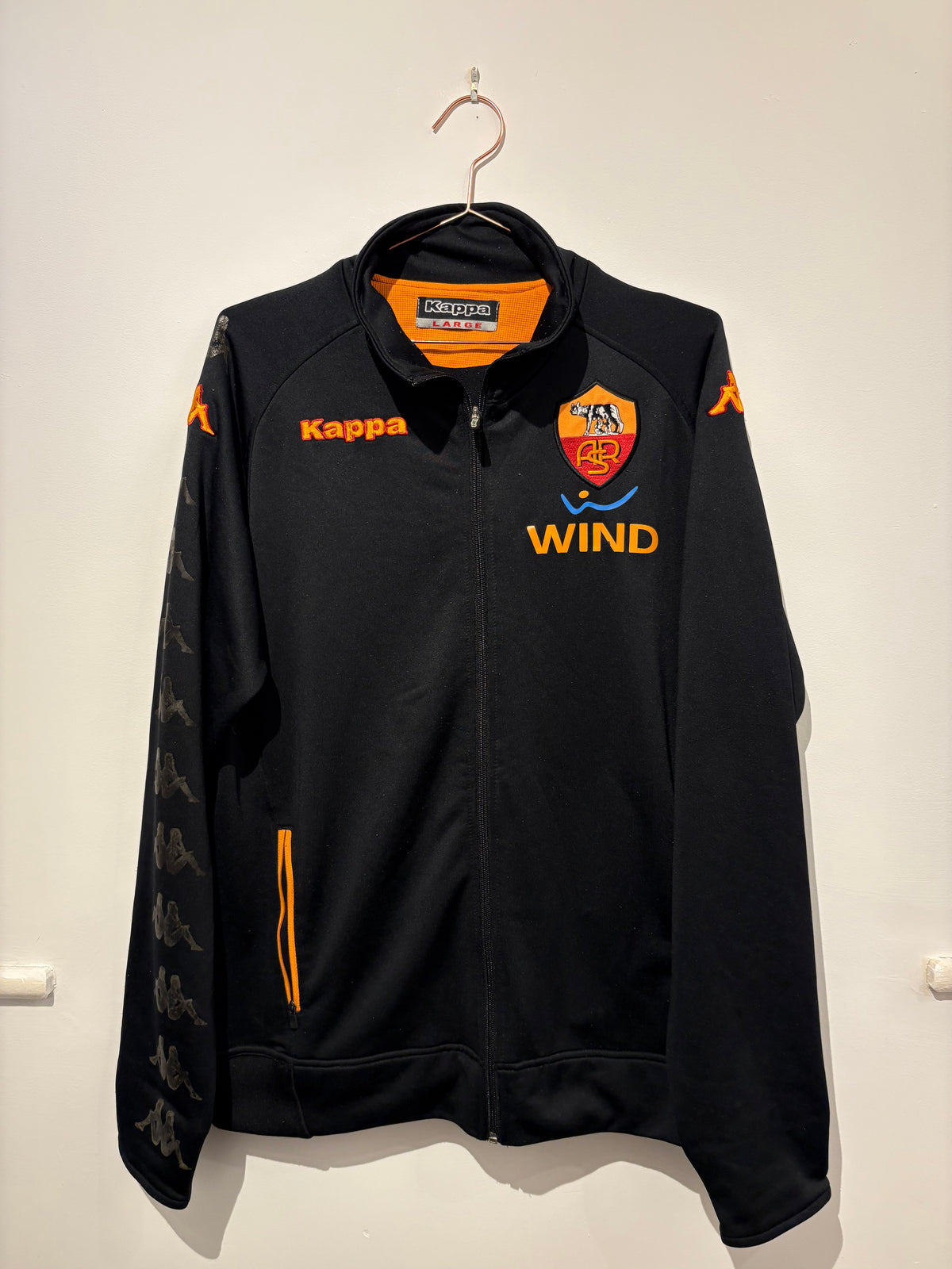 Kappa AS Roma 2008/2009 Zip Up Track Jacket (L)