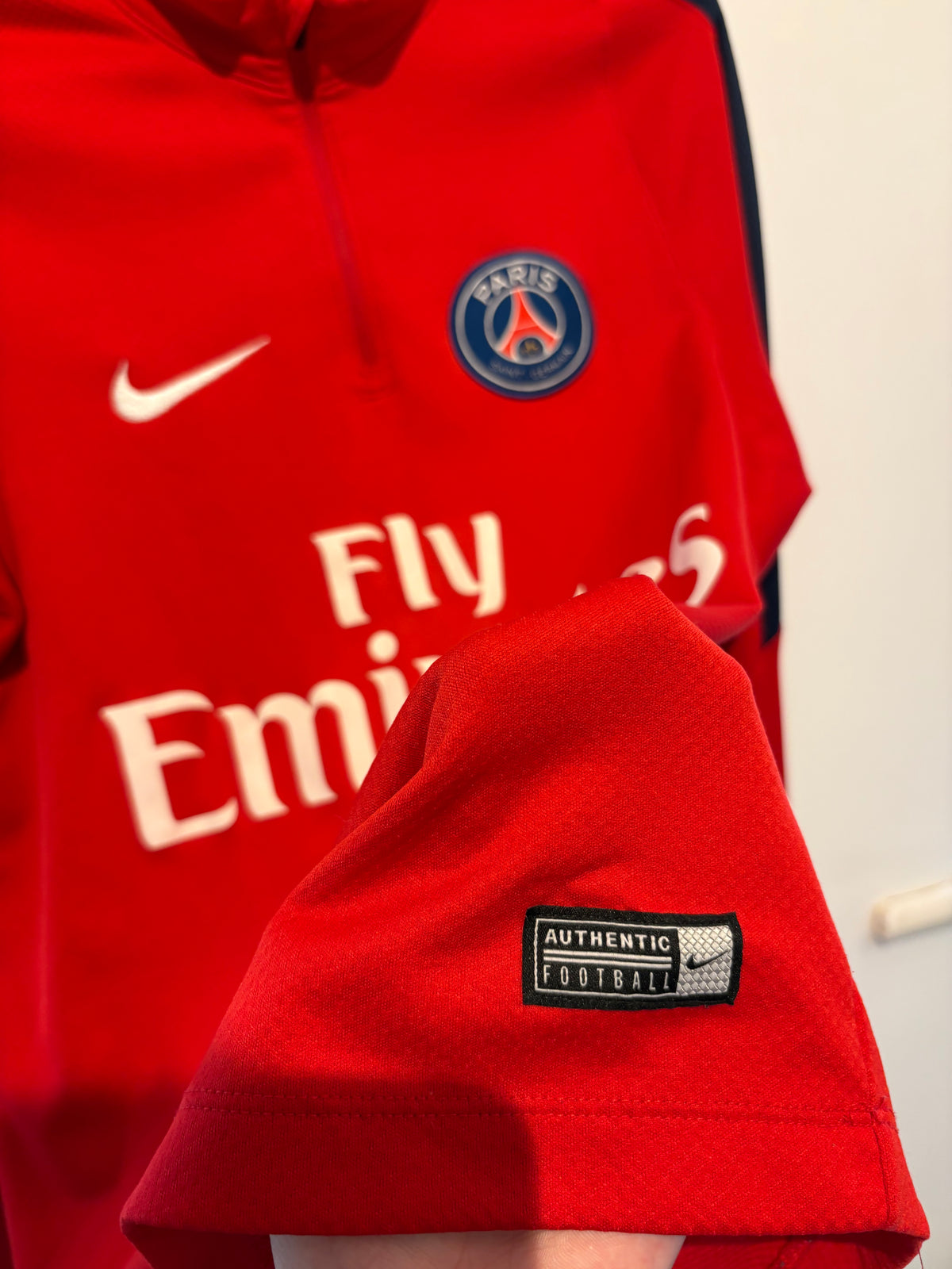 Nike PSG 2016/2017 1/4 Zip Jumper (M)