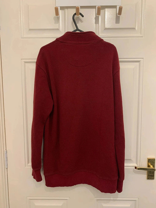 Adidas Originals Germany 2010/2014 1/4 Zip Sweatshirt (L)