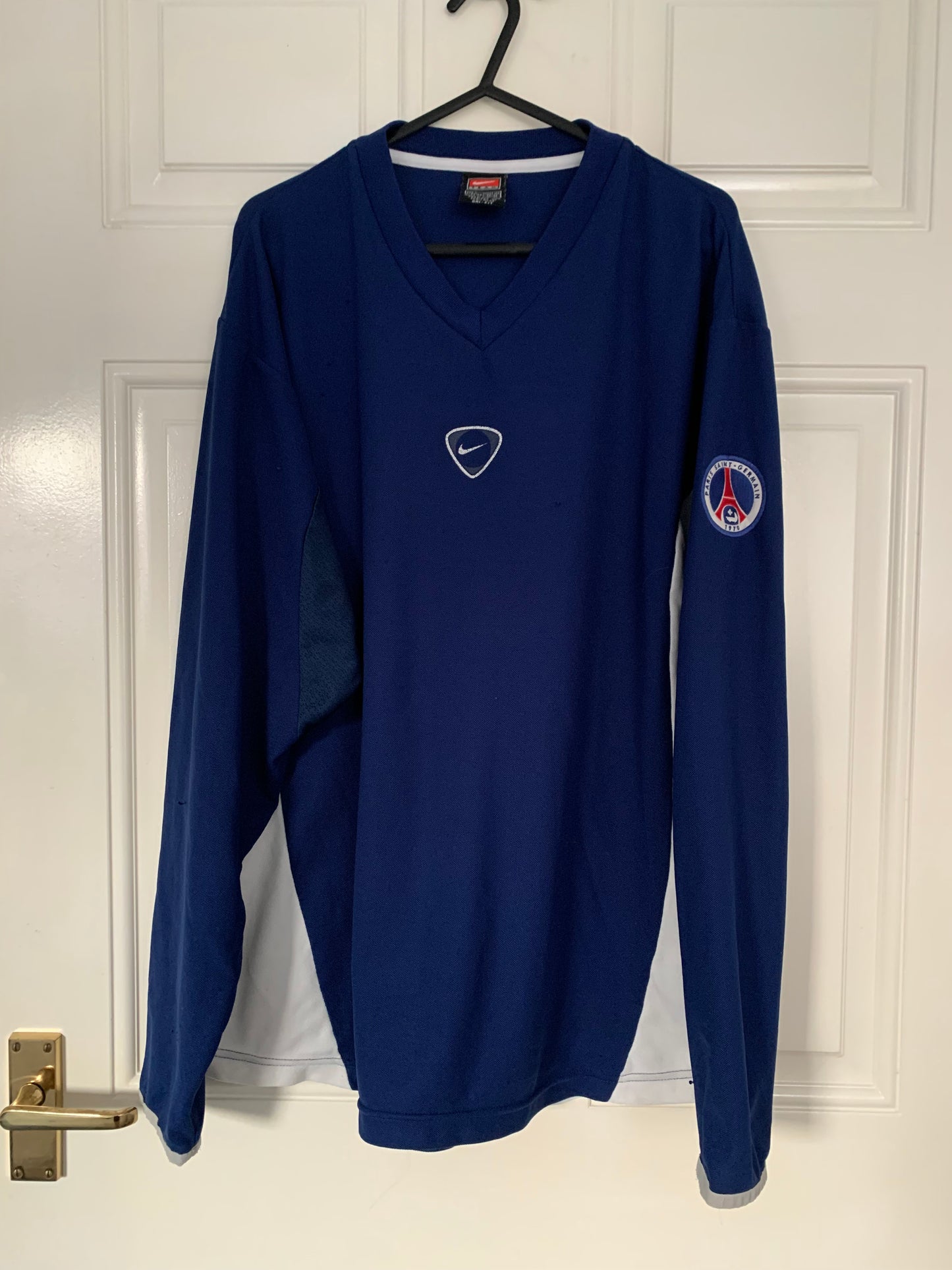 Nike PSG 2000/2001 Long Sleeve Training Shirt (L)