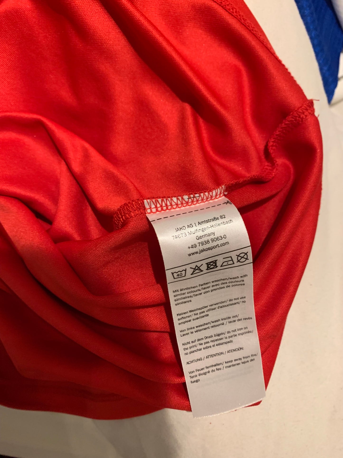 Jako Bayer Leverkusen 2018/2019 40 Years In Bundesliga Shirt (S)