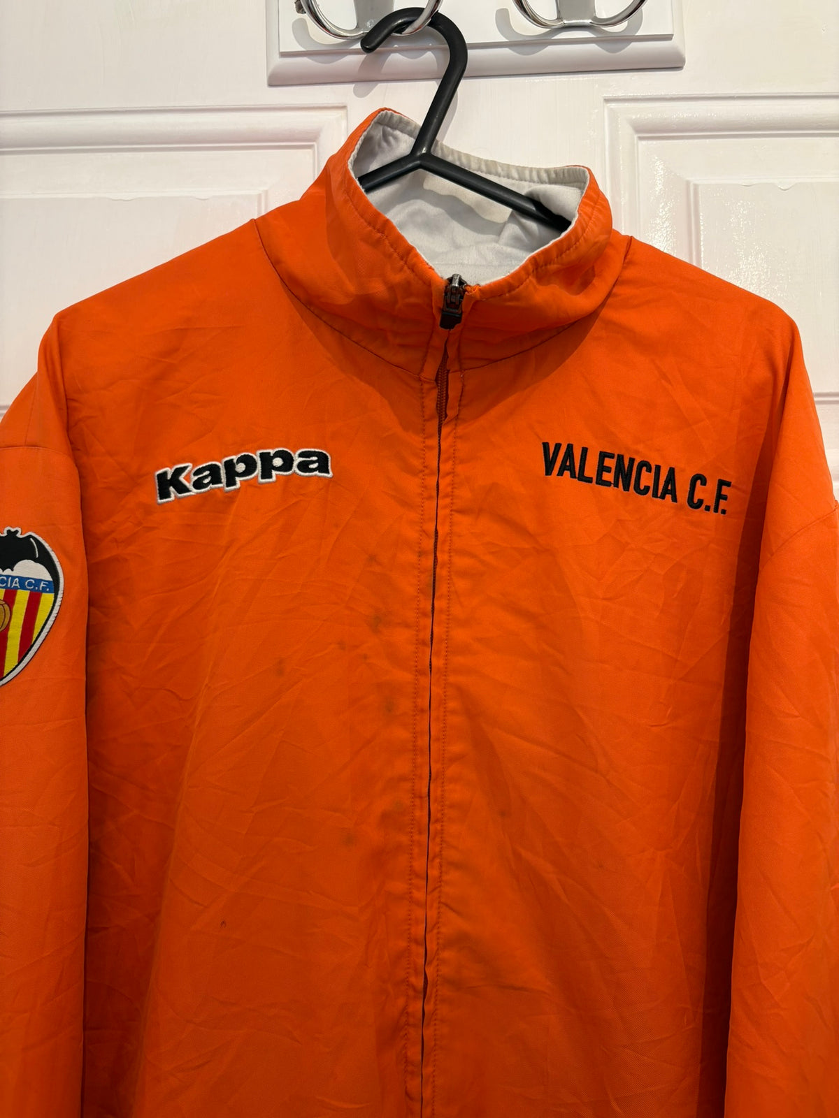 Kappa Valencia CF 2009/2010 Zip Up Jacket (L)
