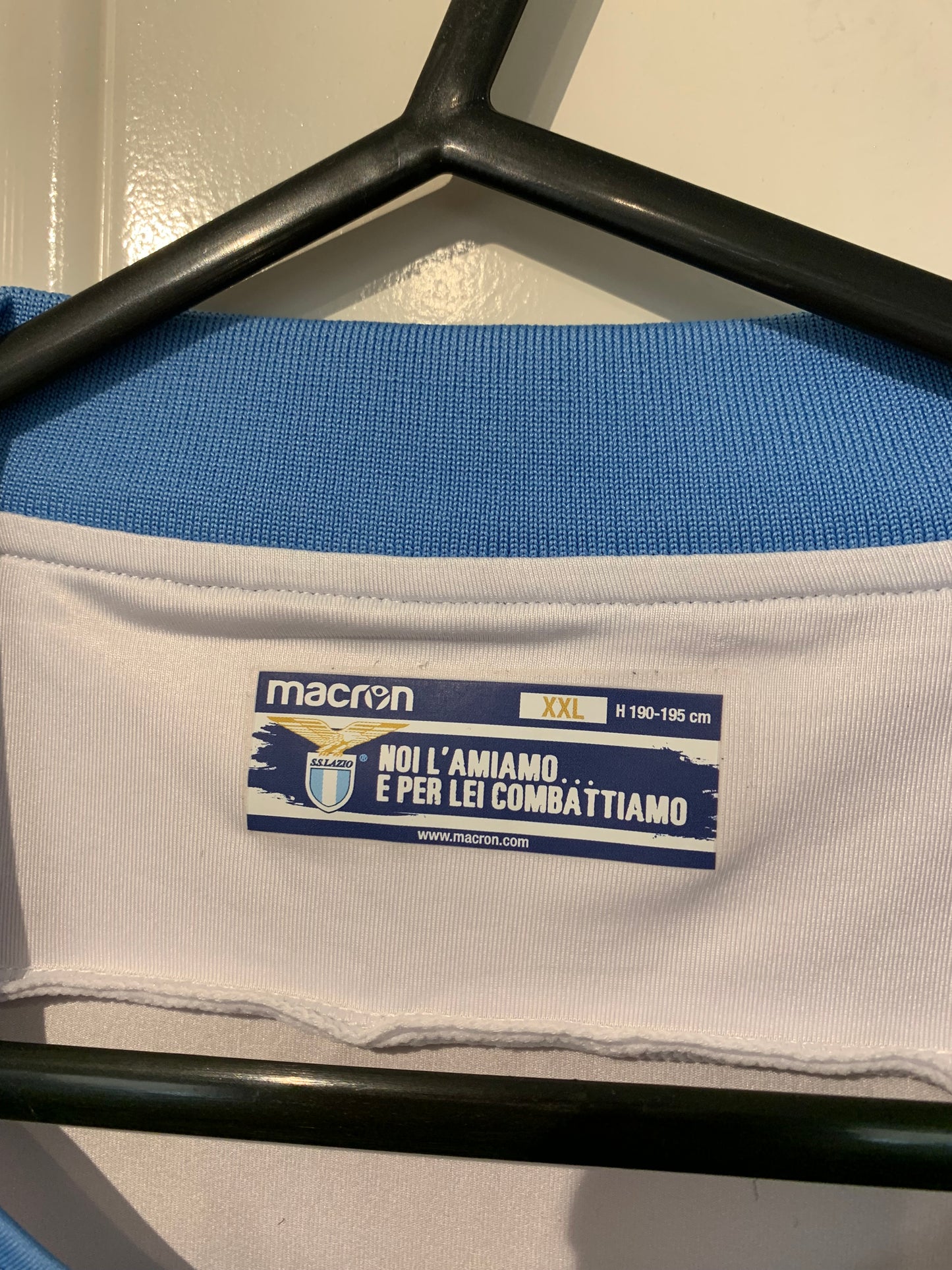 Macron SS Lazio 2017/2018 Away Shirt (XXL)