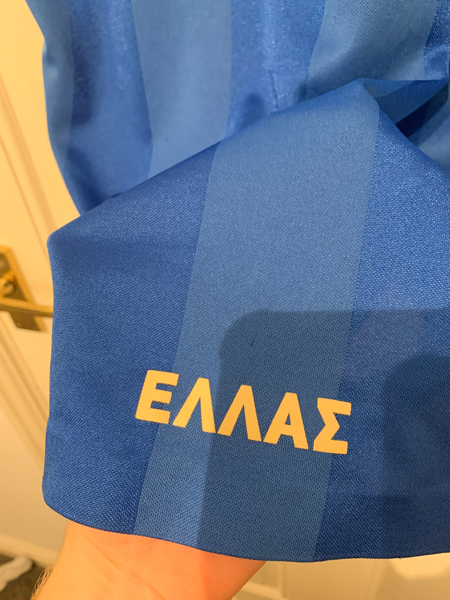 Adidas Player Issue Formotion Greece 2008/2010 Home Shirt (M)