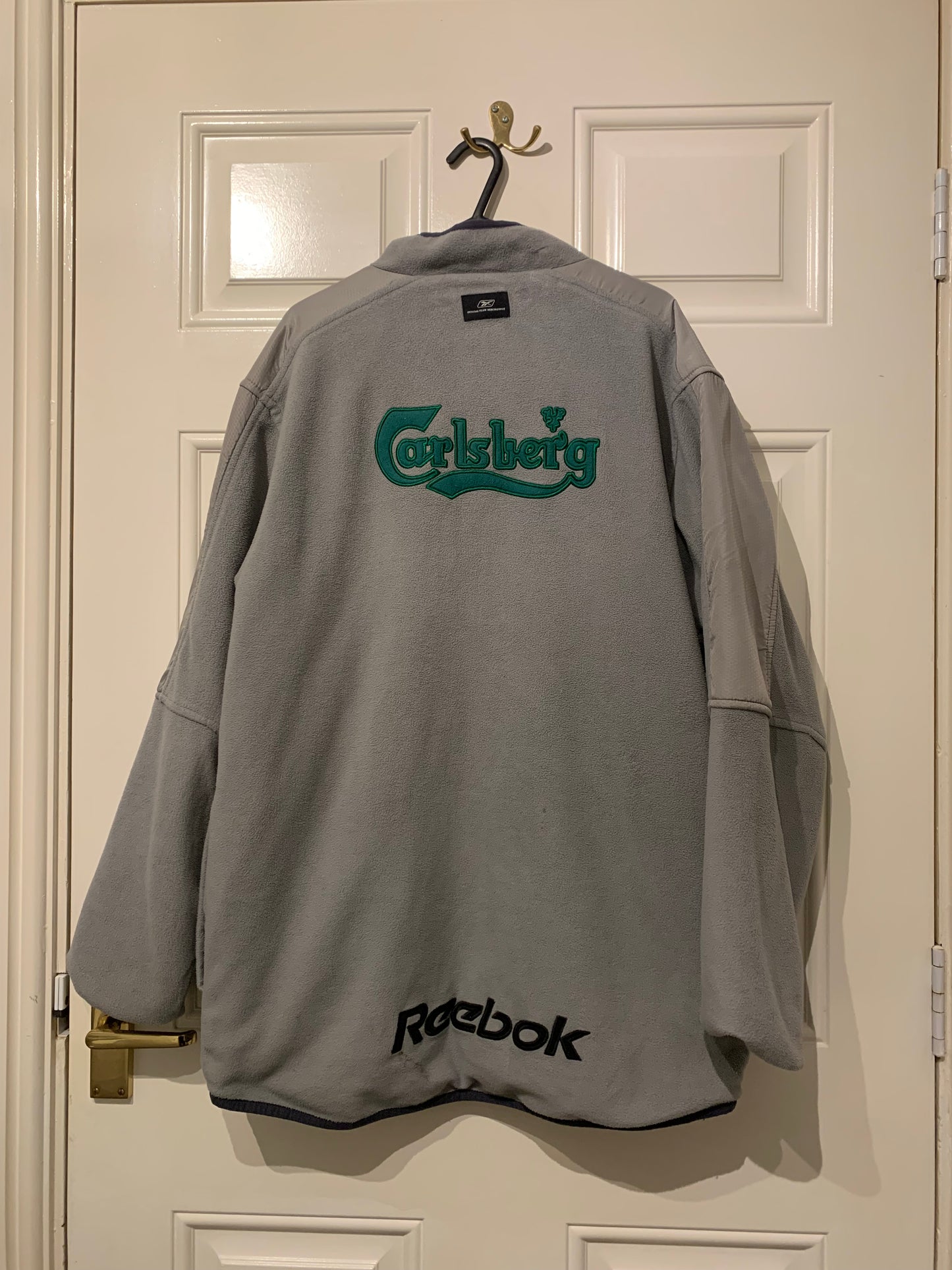 Reebok Liverpool 2004/2005/2006 Reversible Zip Up Fleece Jacket (L)