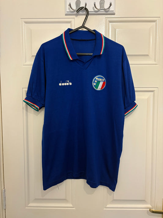 Diadora Italy 1986/1988/1990 Home Shirt (S)