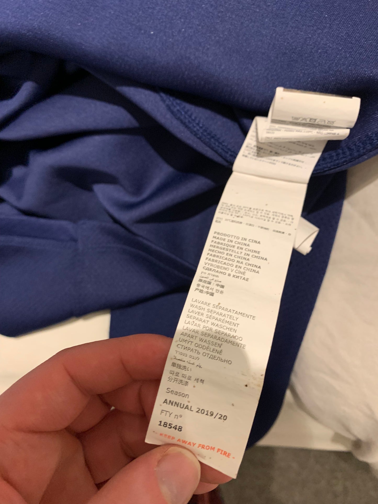 Kappa Leeds United 2019/2020 100 Year Anniversary Sweatshirt (M)