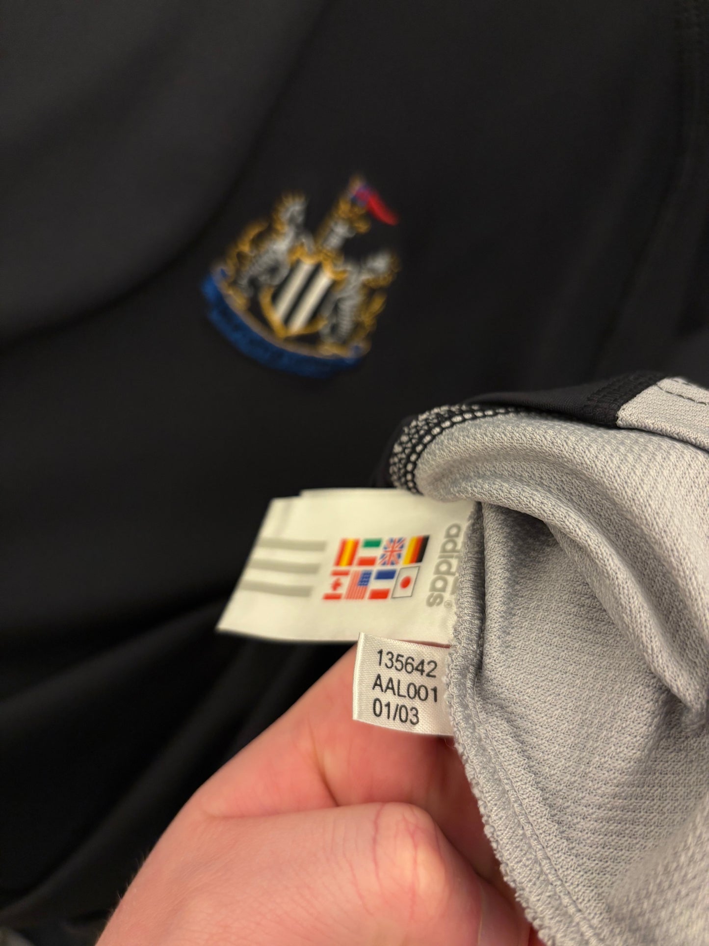 Adidas Newcastle United 2002/2003 Training Shirt (XL)