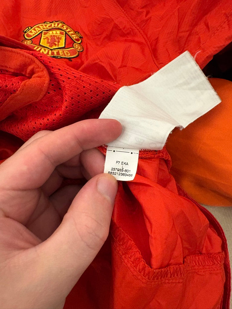 Nike Manchester United 2007/2008 Hooded Coat (L)
