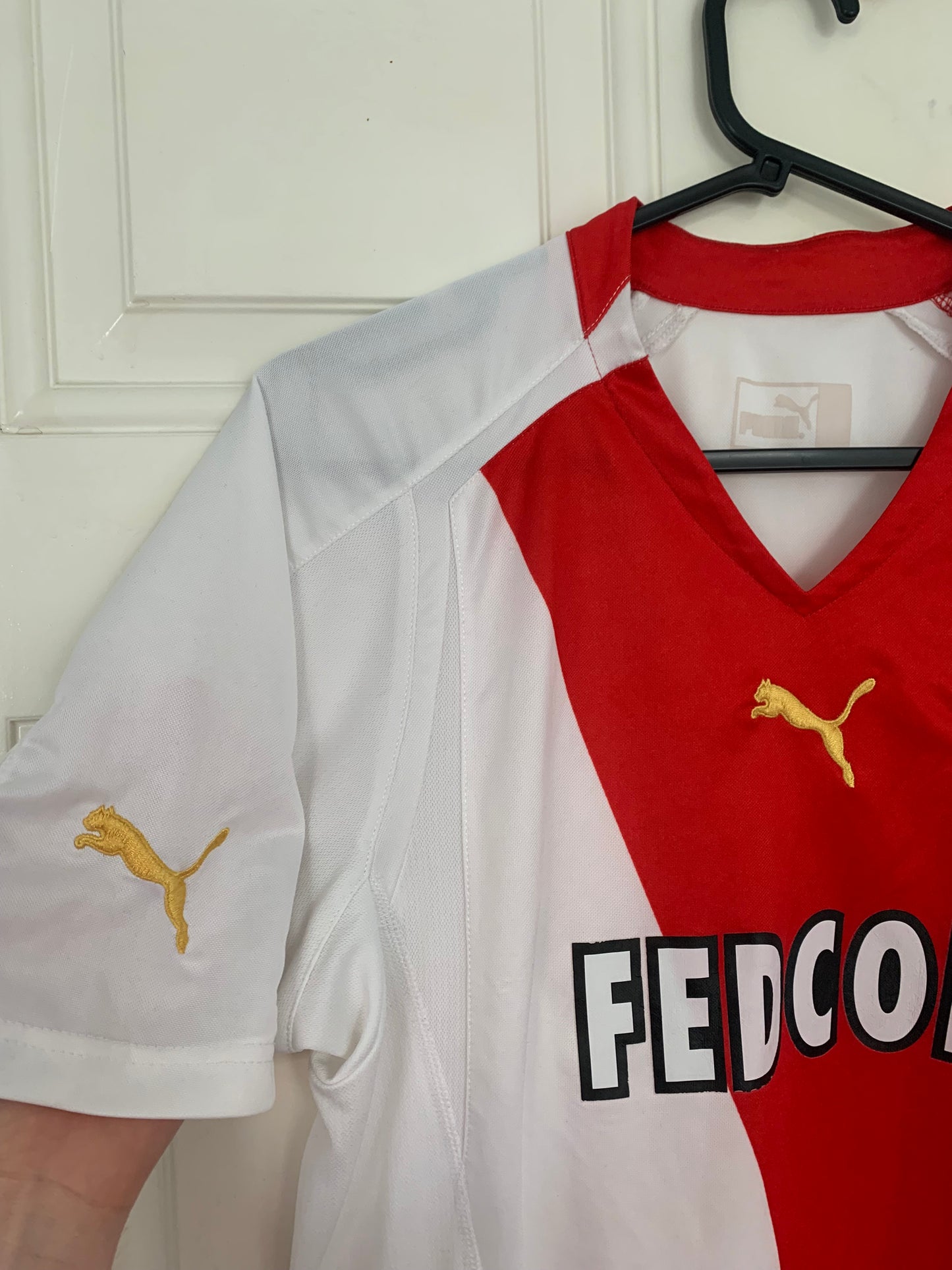 Puma AS Monaco 2004/2005 Home Shirt (S)