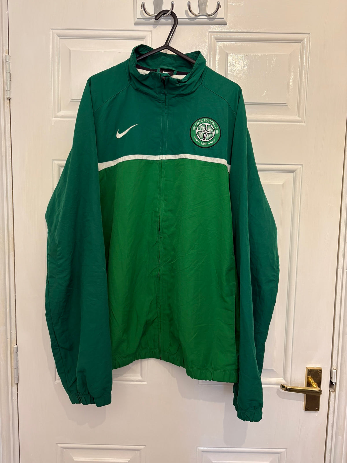 Nike Celtic FC 2008/2009 Zip Up Track Jacket (XL)