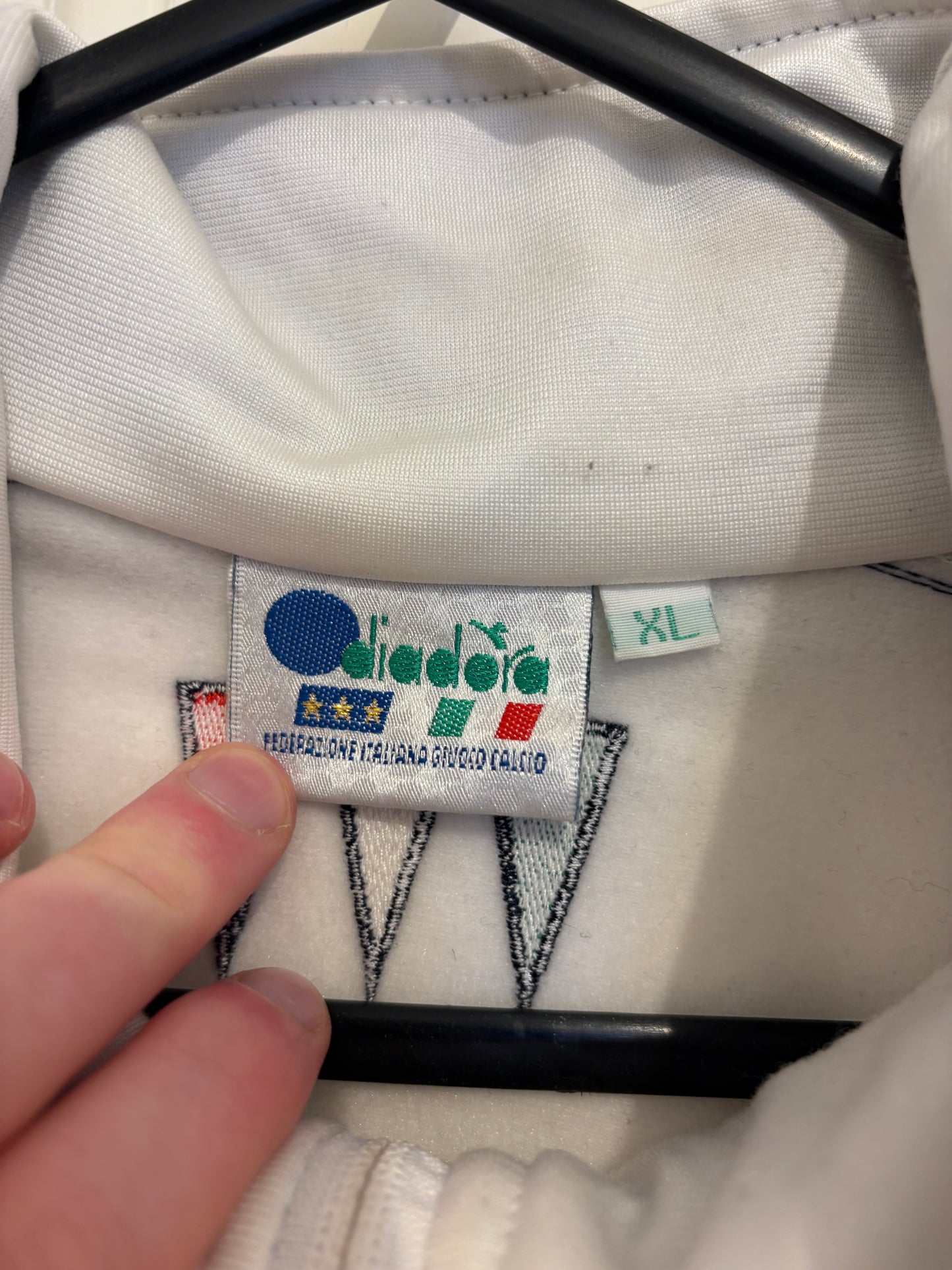 Diadora Italy 1994/1995 Zip Up Jacket (XL)