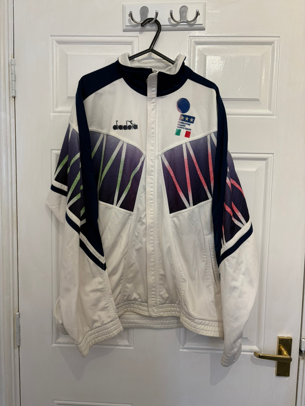 Diadora Italy 1994/1996 Zip Up Track Jacket (XL)