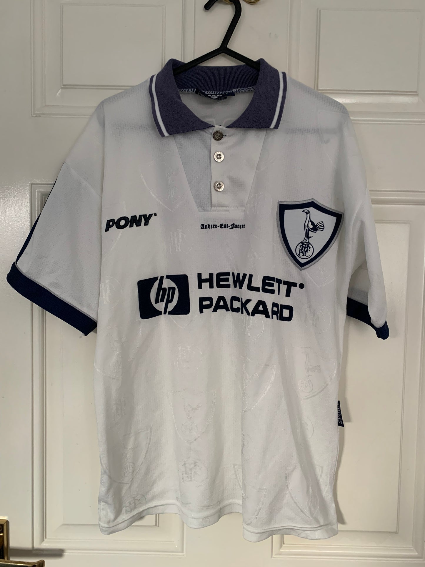 PONY Tottenham Hotspur 1995/1997 Home Shirt Barmby 7 (S)