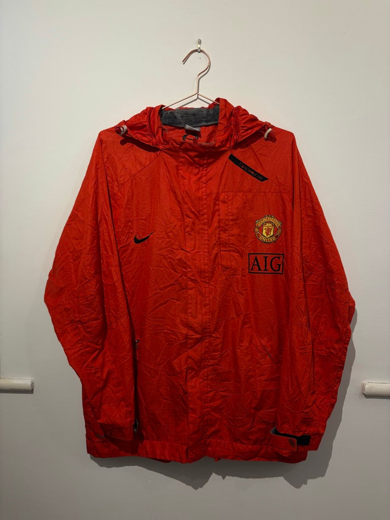 Nike Manchester United 2007/2008 Hooded Coat (L)