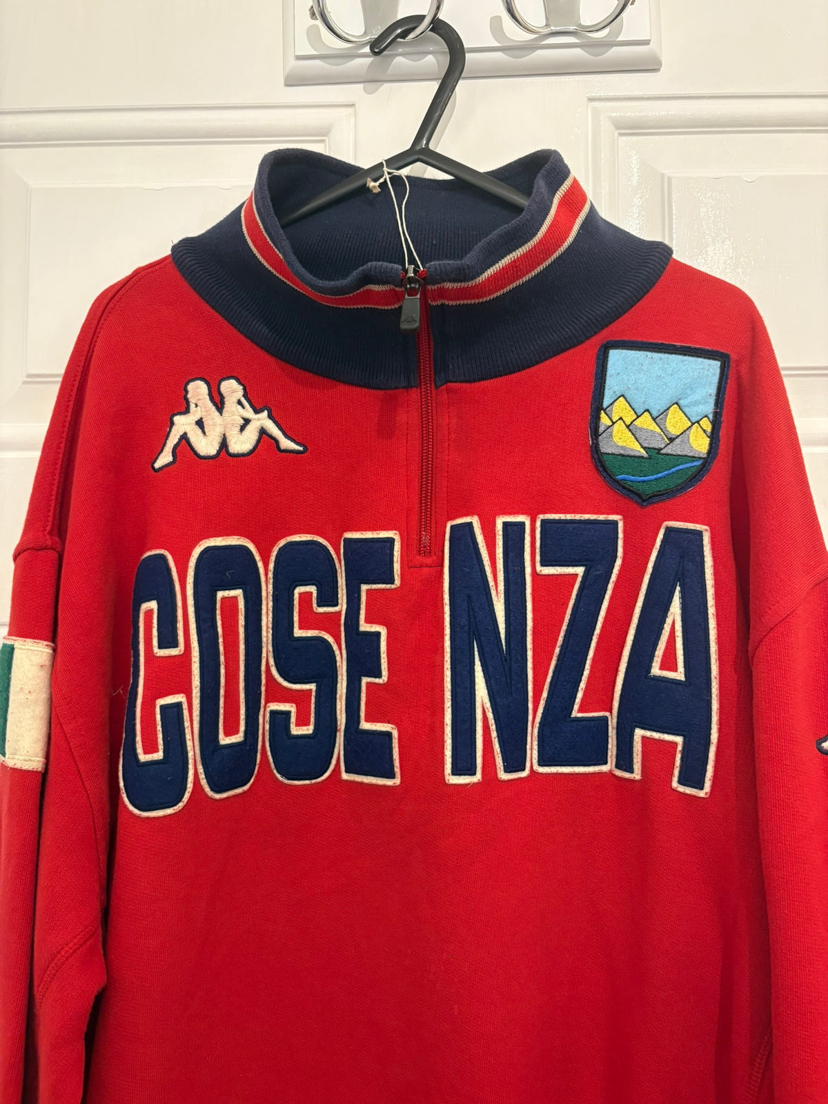 Kappa Consenza Calcio 2000s Home Sweatshirt (XL)