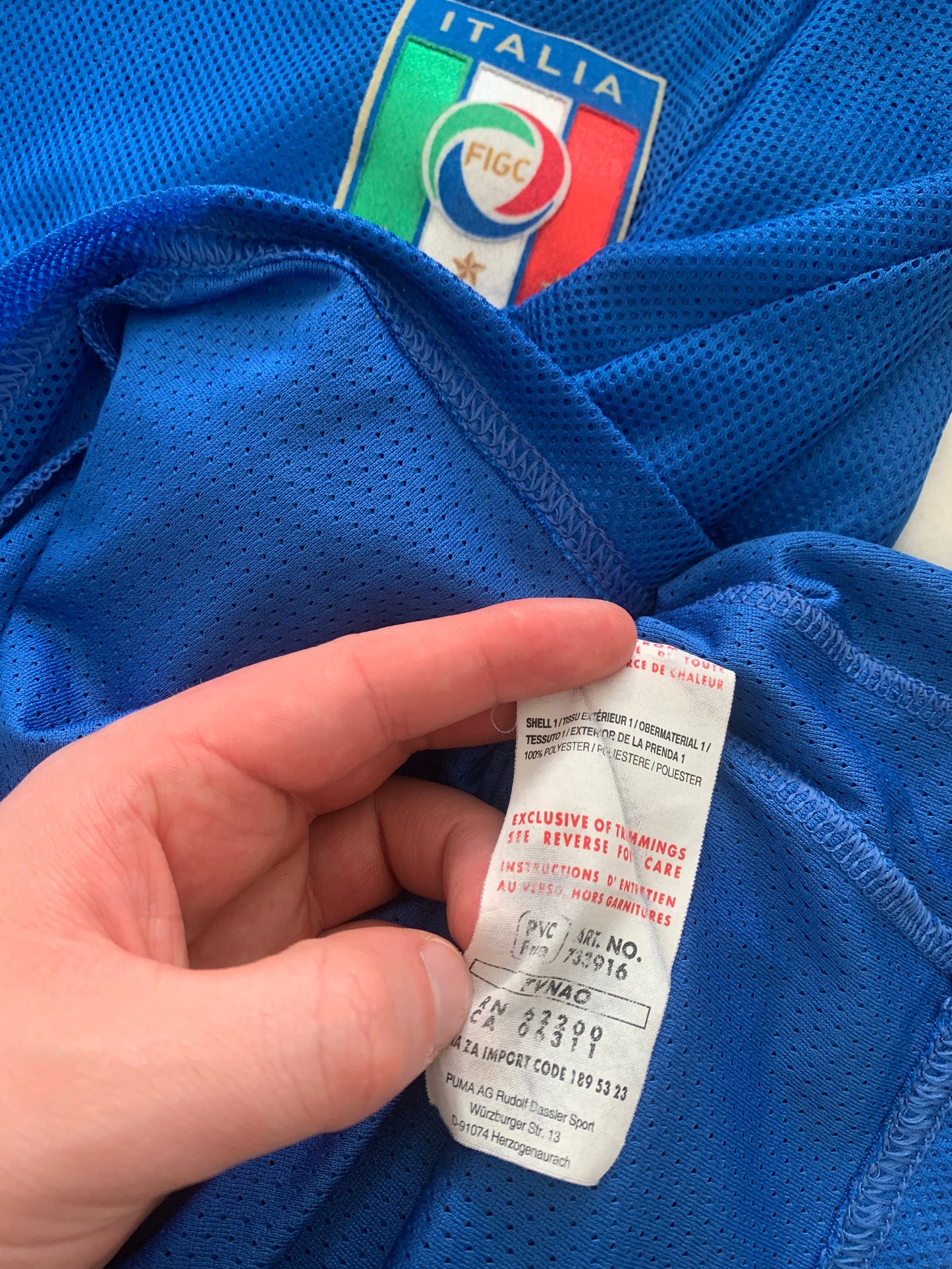 Puma Italy 2008/2010 Home Shirt (M)