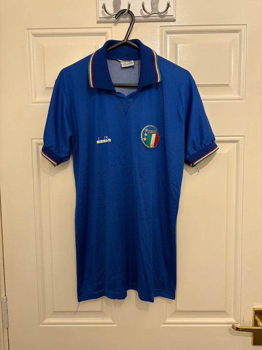 Diadora Italy 1986/1990 Home Shirt (S)