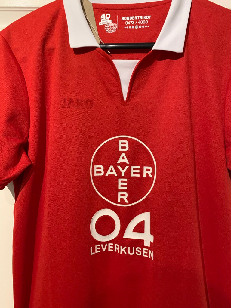Jako Bayer Leverkusen 04 2018/2019 40 Years in Bundesliga Special Shirt (XS/S)