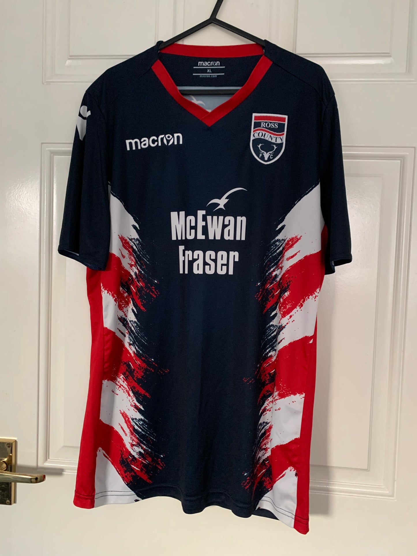 Macron Ross County 2018/2019 Home Shirt (XL)