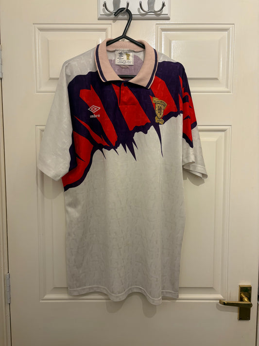 Umbro Scotland 1992/1993 Away Shirt (XL)