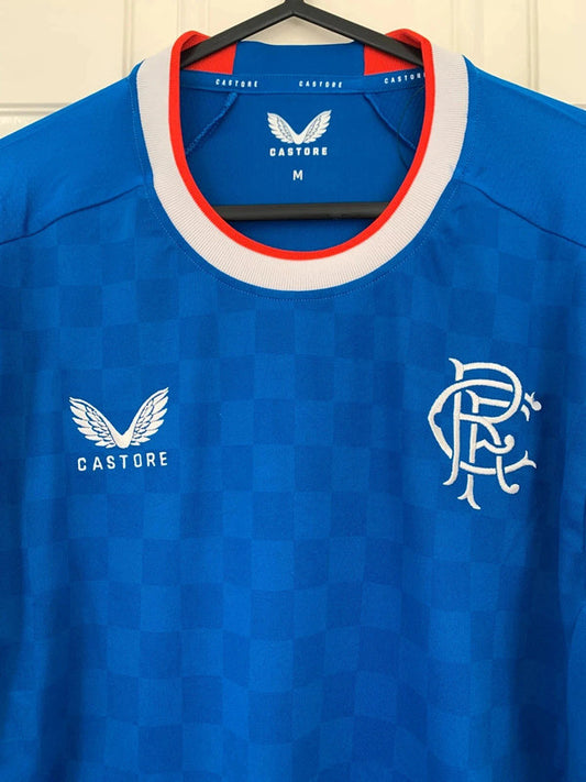 Castore Rangers FC 2022/2023 Longsleeve Home Shirt (M)