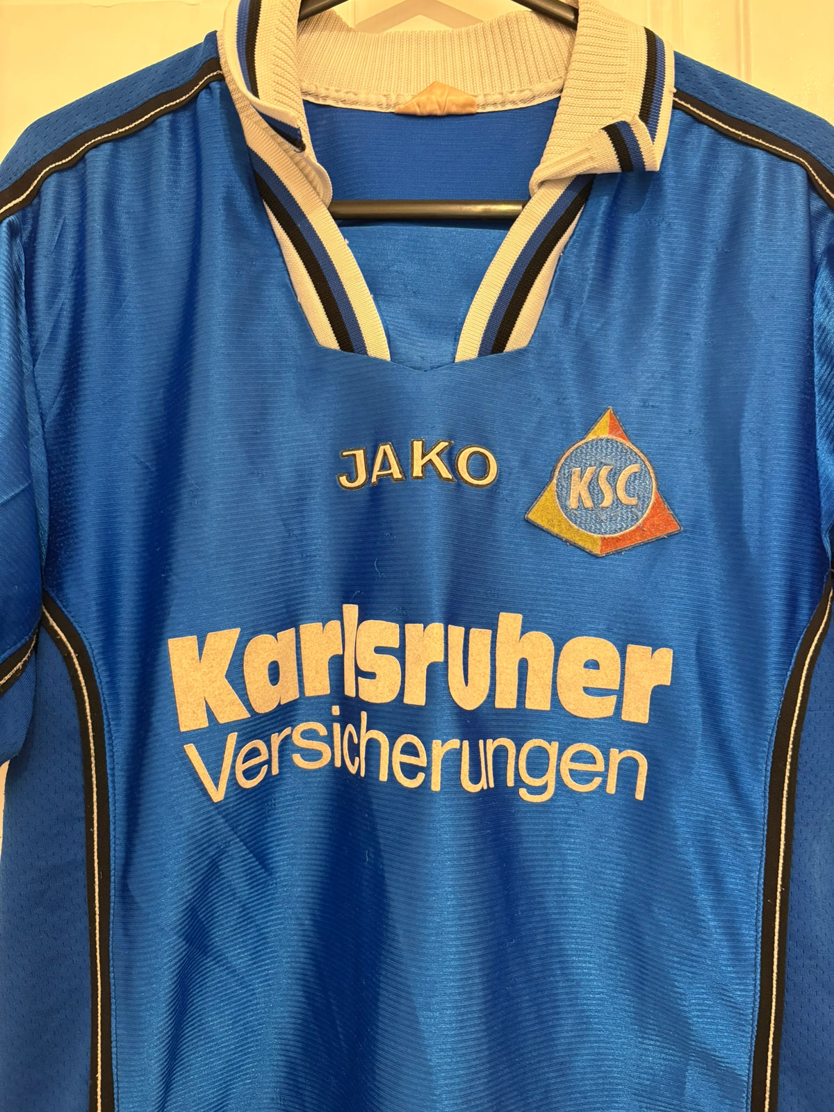 Jako Karlrusher SC KSC 2001/2002 Home Shirt Fuchs 11 (S)