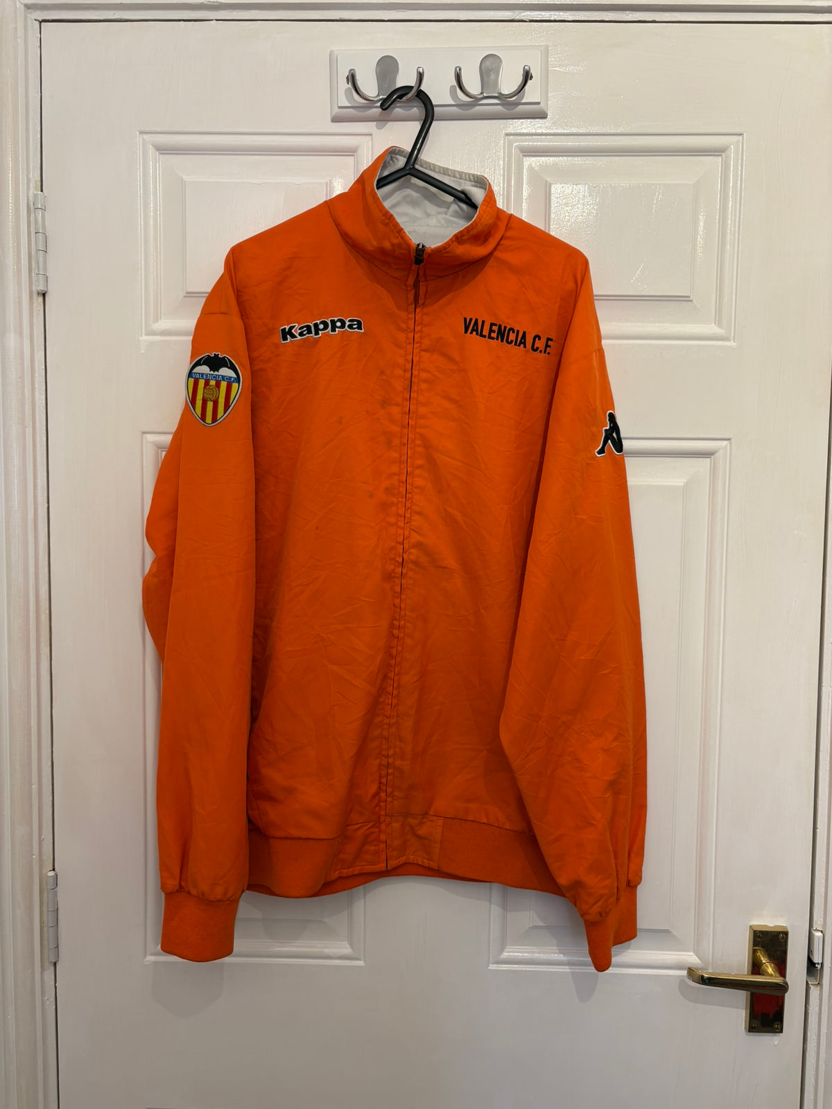 Kappa Valencia CF 2009/2010 Zip Up Jacket (L)