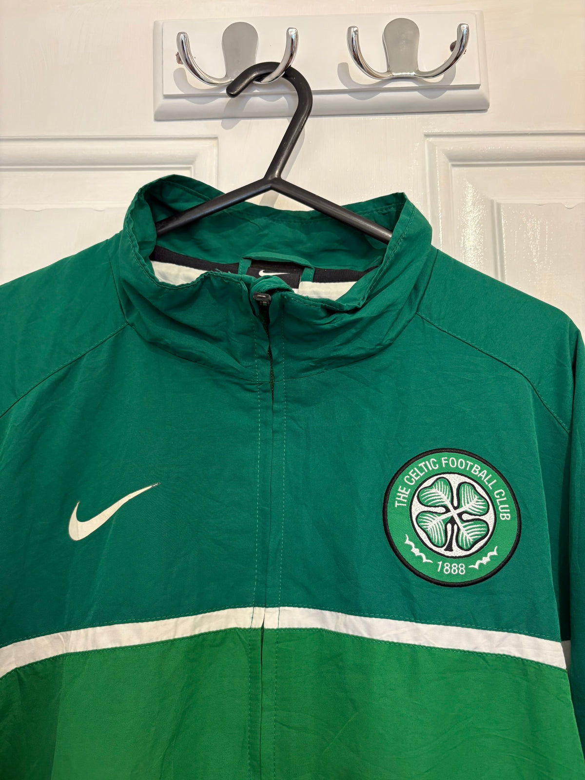 Nike Celtic FC 2008/2009 Zip Up Track Jacket (XL)