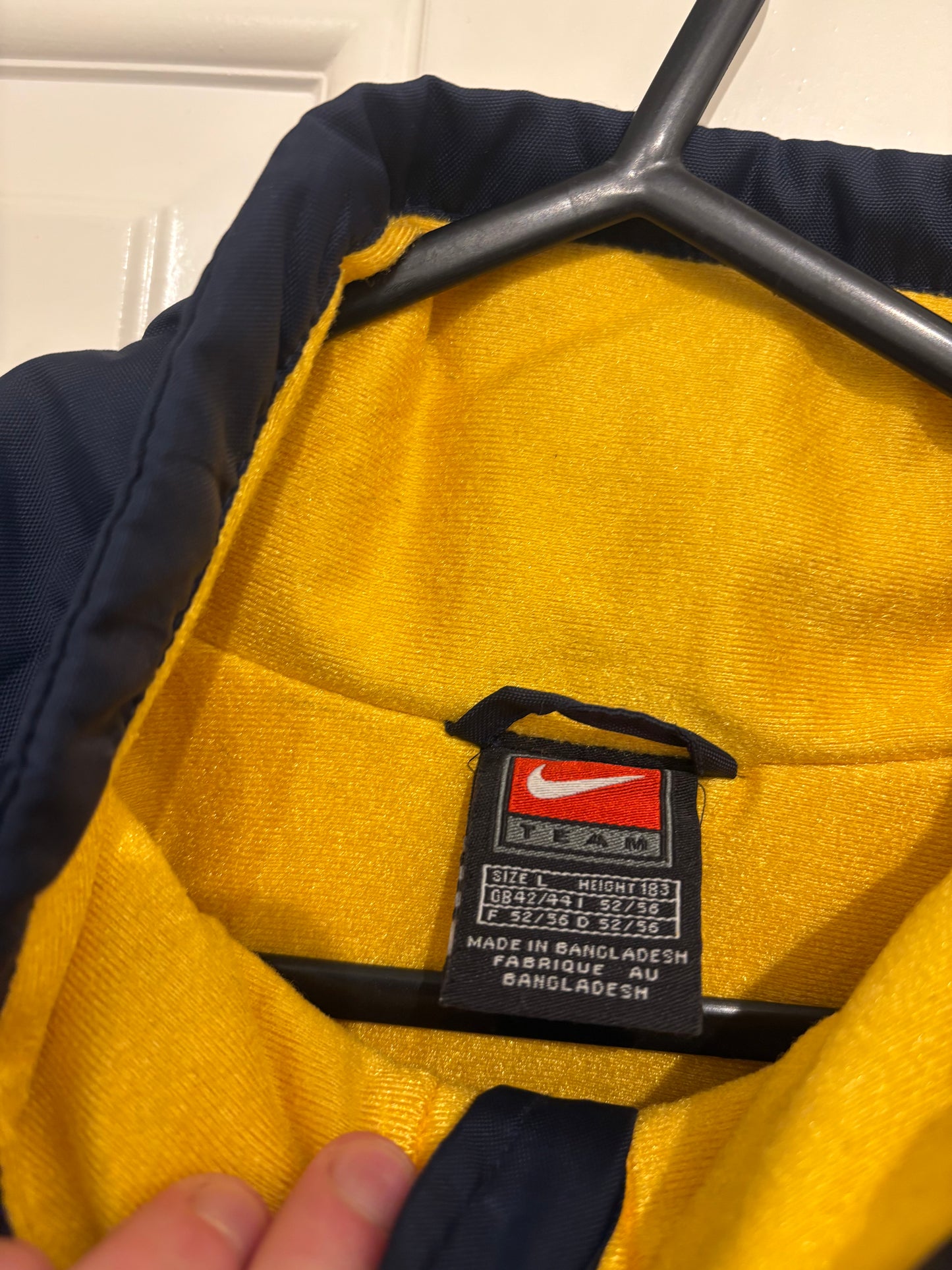 Nike Arsenal FC 1999/2001 Padded Bench Jacket (L)