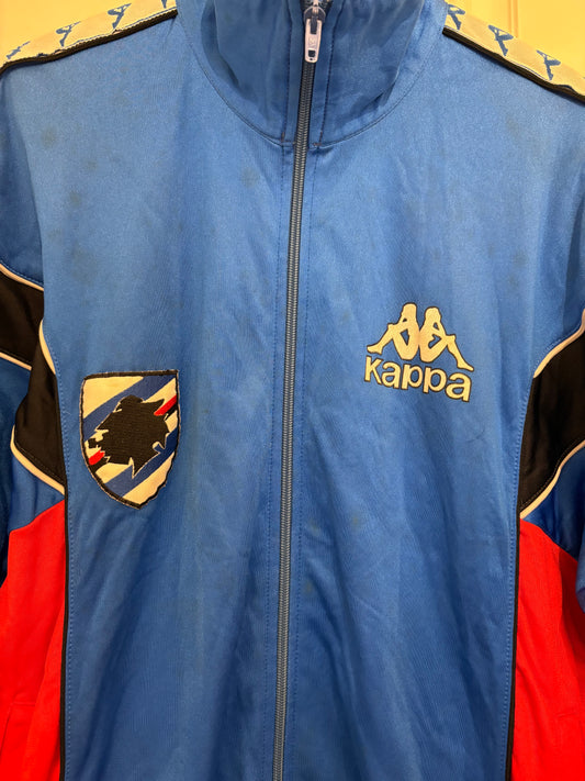 Kappa Sampdoria 1988/1990 Zip Up Track Jacket (M)