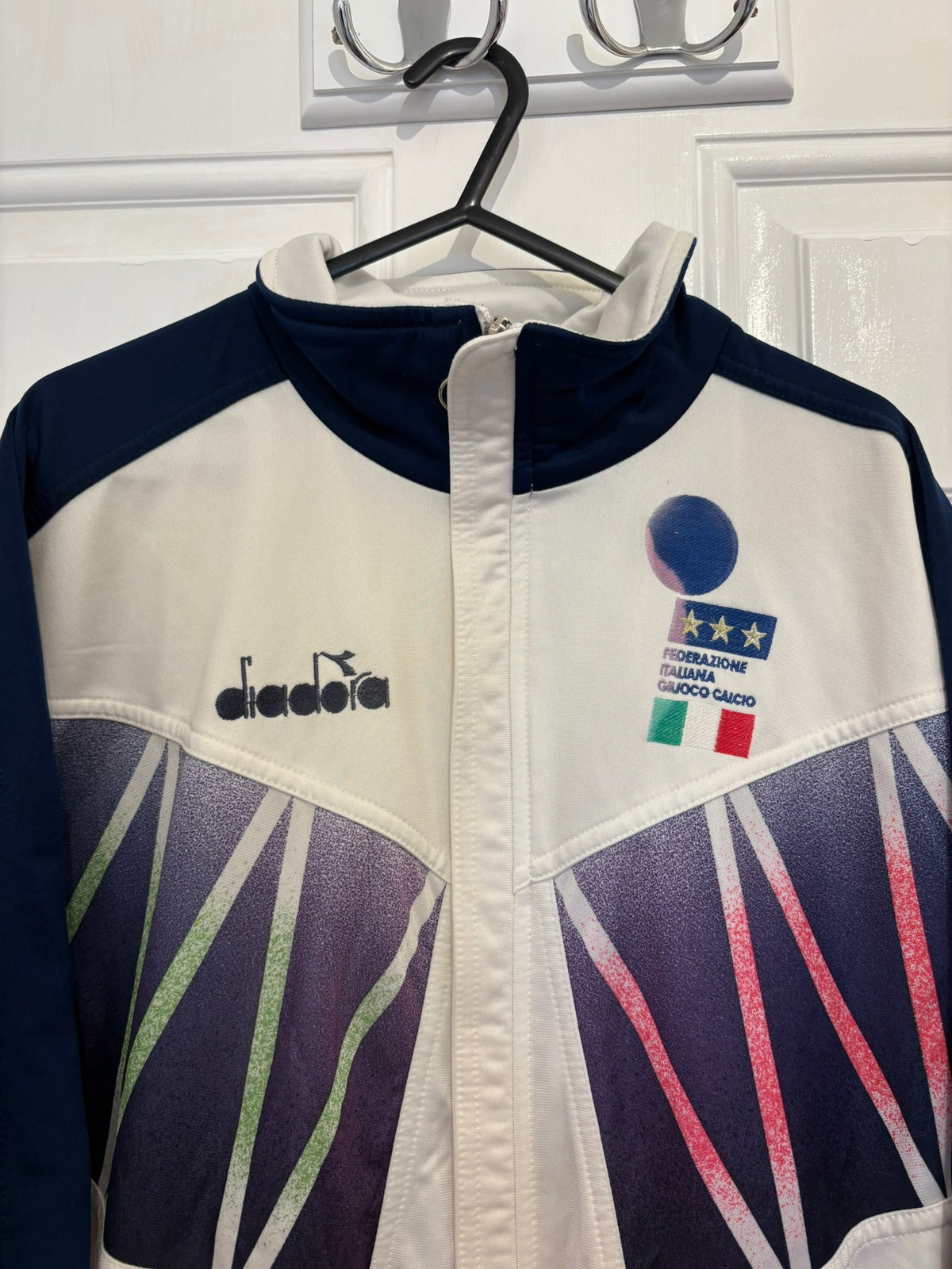 Diadora Italy 1994/1996 Zip Up Track Jacket (XL)