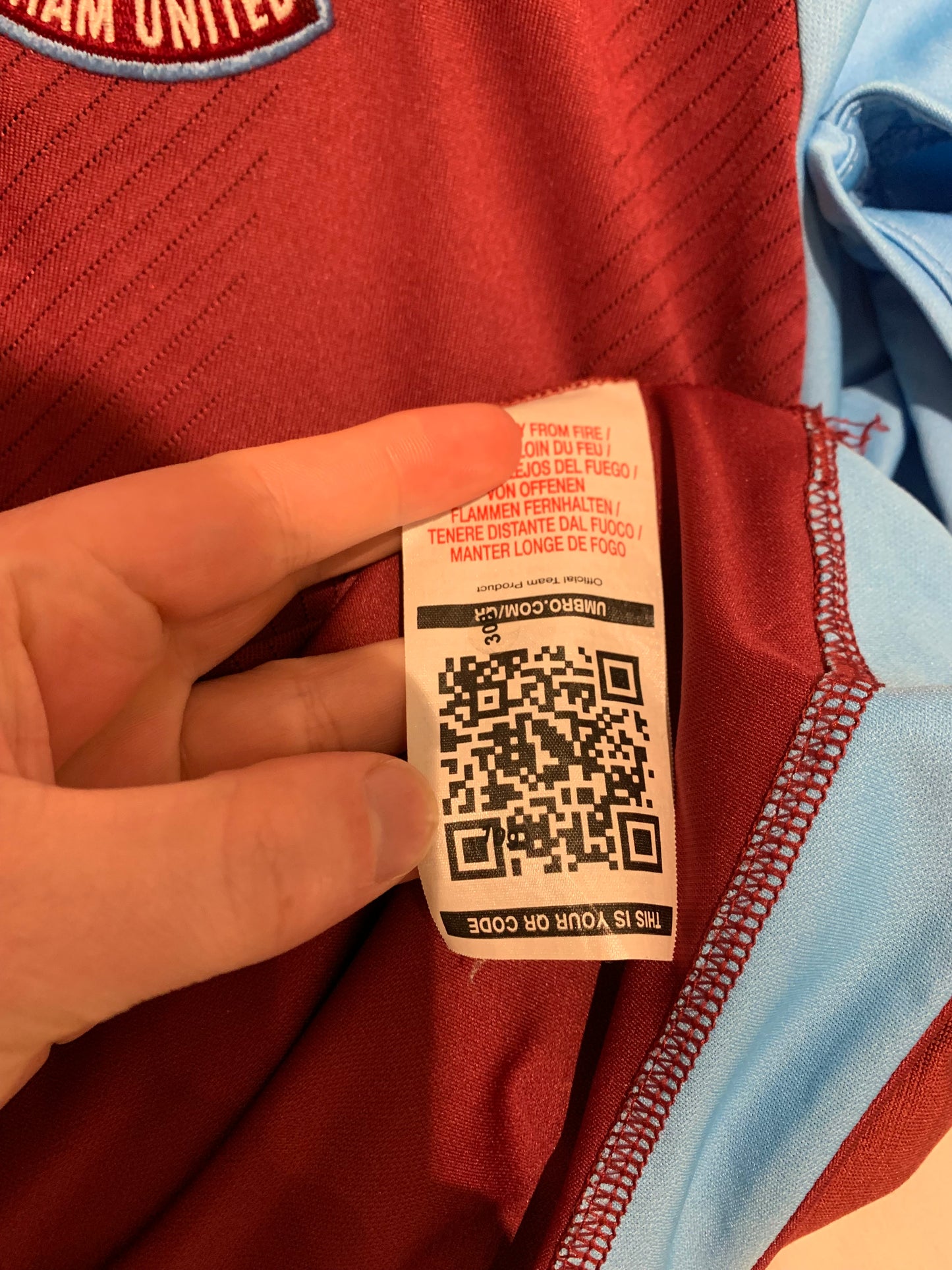 Umbro West Ham United 2008/2009 Home Shirt (XXL)