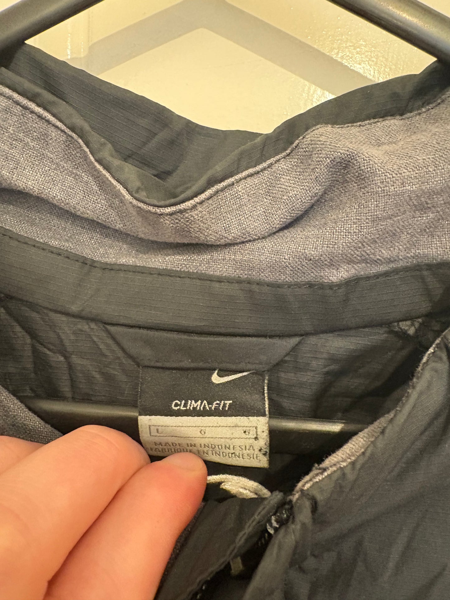 Nike Inter Milan 2006/2007 T90 Hooded Rain Jacket (L)