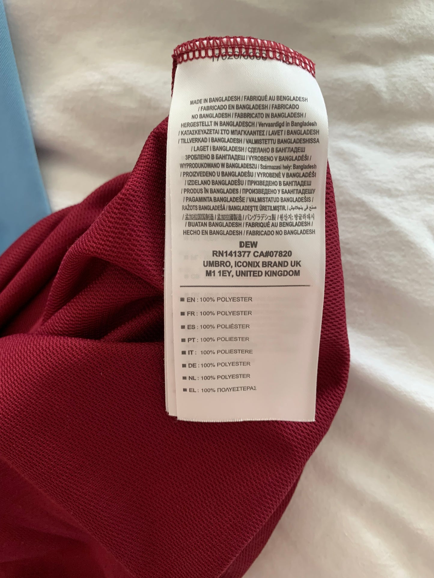 Umbro West Ham United 2020/2021  Home Shirt 125th Anniversary (XL)