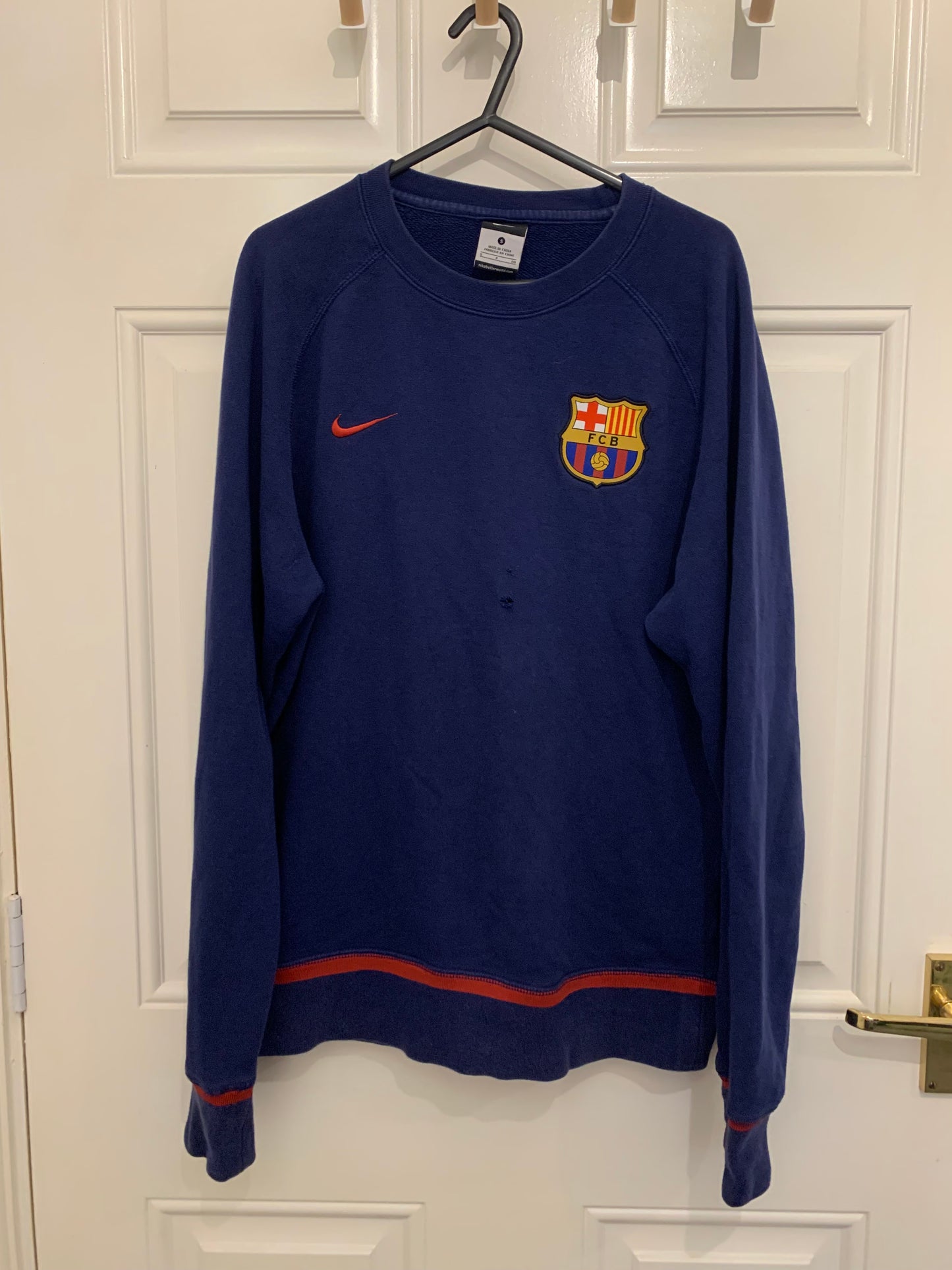 Nike FC Barcelona 2010/2011 Sweatshirt (S)