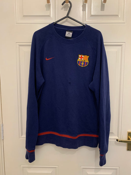 Nike FC Barcelona 2010/2011 Sweatshirt (S)
