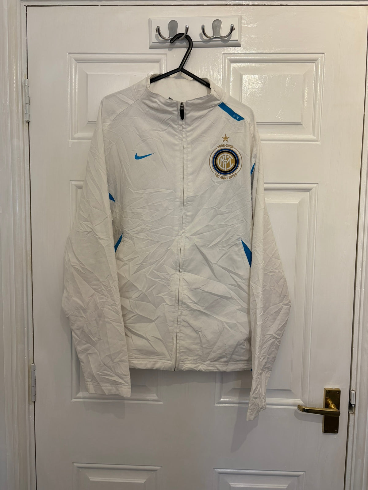 Nike Inter Milan 2007/2008 100 Years Zip Up Track Jacket (M)